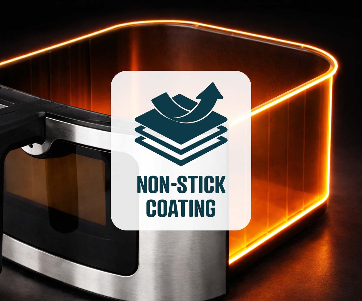 GASTROBACK® Air Fryer - 42586 - Multi Hot Air Fryer Duo Family 9 L