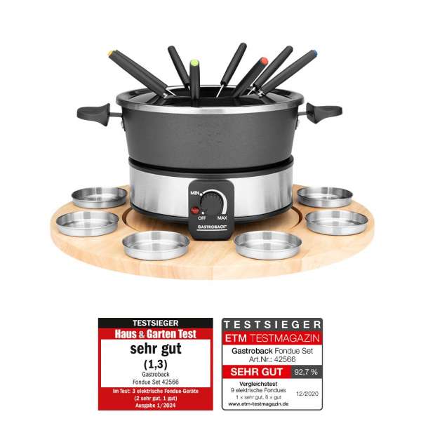 GASTROBACK Fondue - 42566 GASTROBACK Fondue - 42566 - Fondue Set