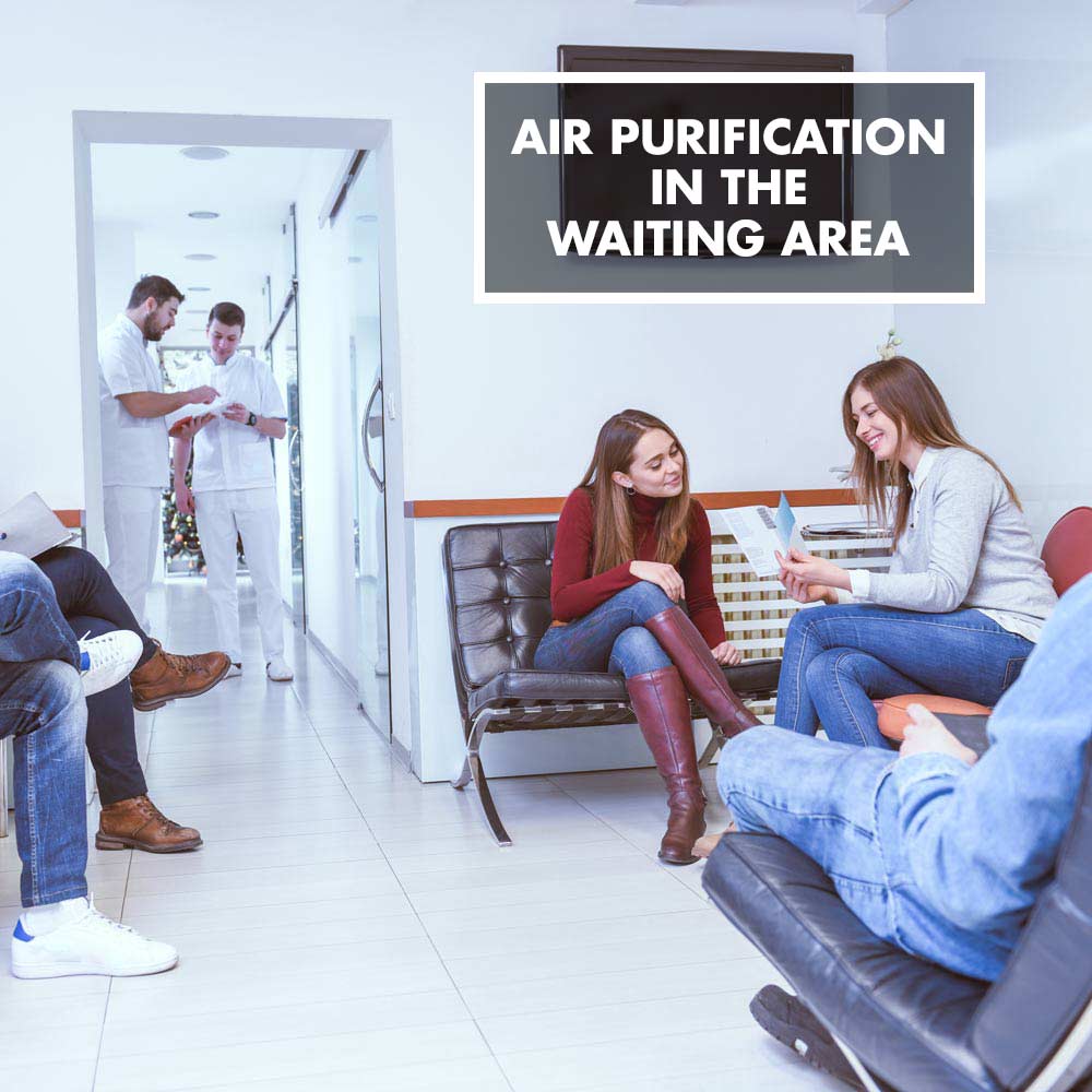 GASTROBACK® - Air purification in the waiting area GASTROBACK® - Air purification in the waiting area
