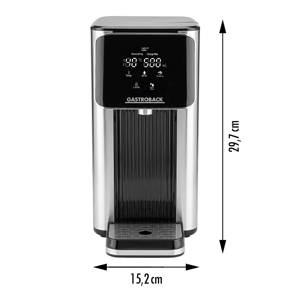 GASTROBACK® Hot Water Dispenser - 42330 - Design Hot Water Dispenser Quick Tea
