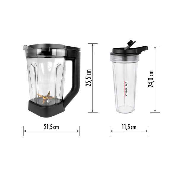 Multi-Power Blender Mix & Soup - To Go 2.000 W